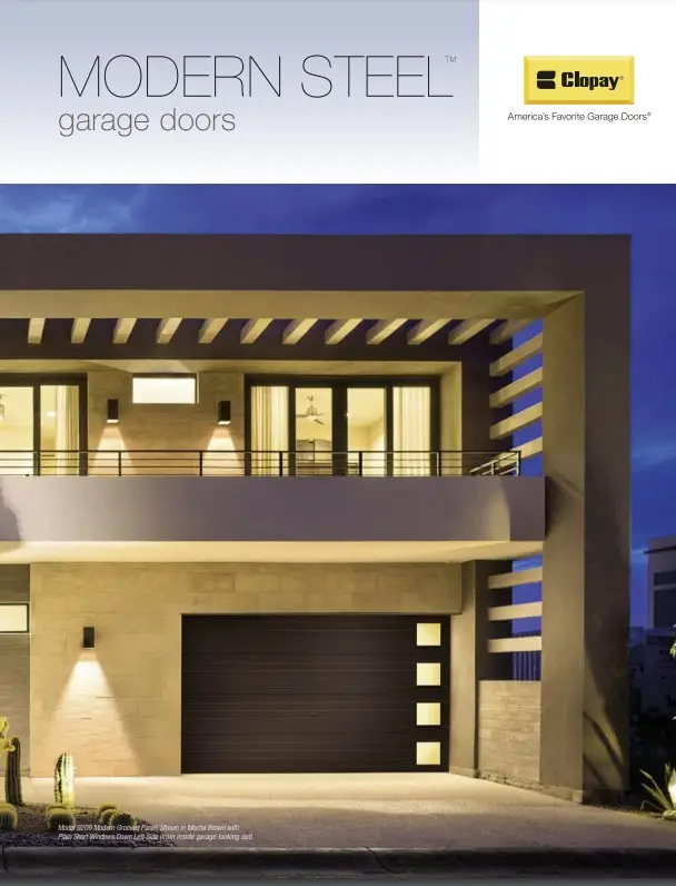 Modern Steel Garage Doors