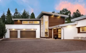 Canyone ridge modern garage door