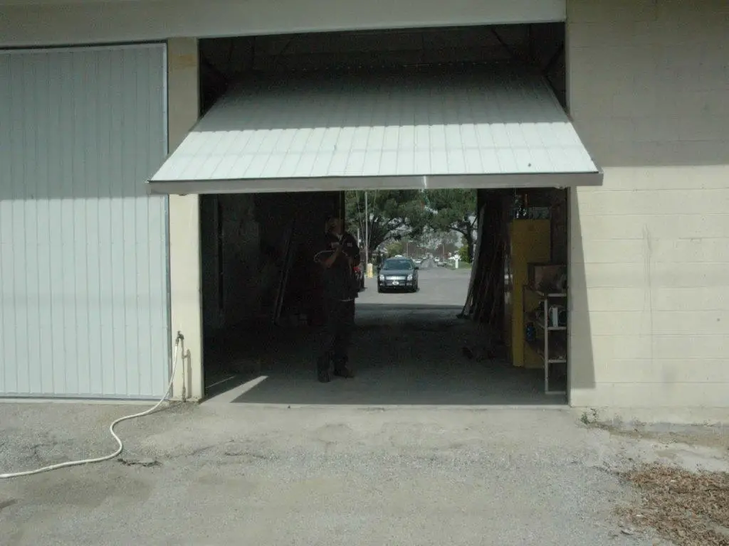 Smooth operating counterweight door in Anaheim loading dock”