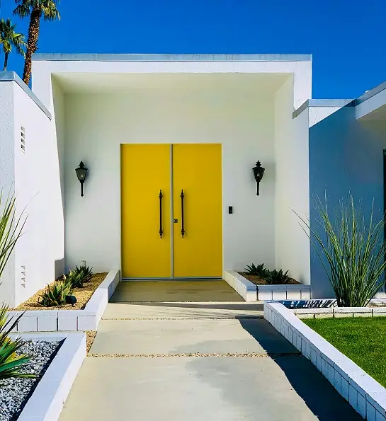 Garage Doors Inspired by Mid-Century Modern Design