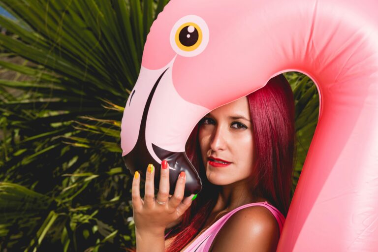 wierd request inflatable flamingo