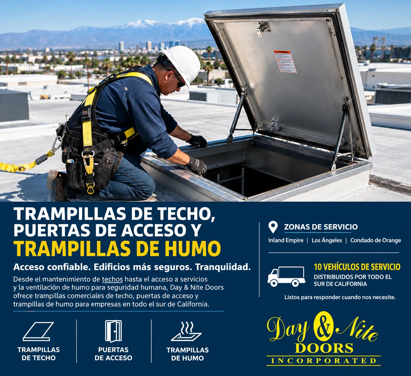 ampillas de techo en acción