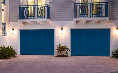 canyon-ridge-louver-design54-solid-custom-paint-garage-door.backup